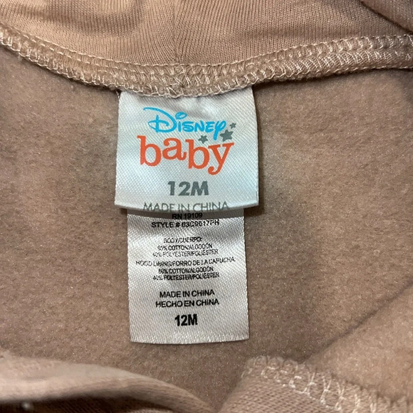 Baby Boys' Winnie the Pooh Sweatshirt Bodysuit - Picture 6 of 6